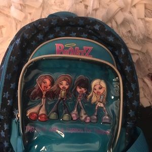 Classic Bratz little girls backpack.